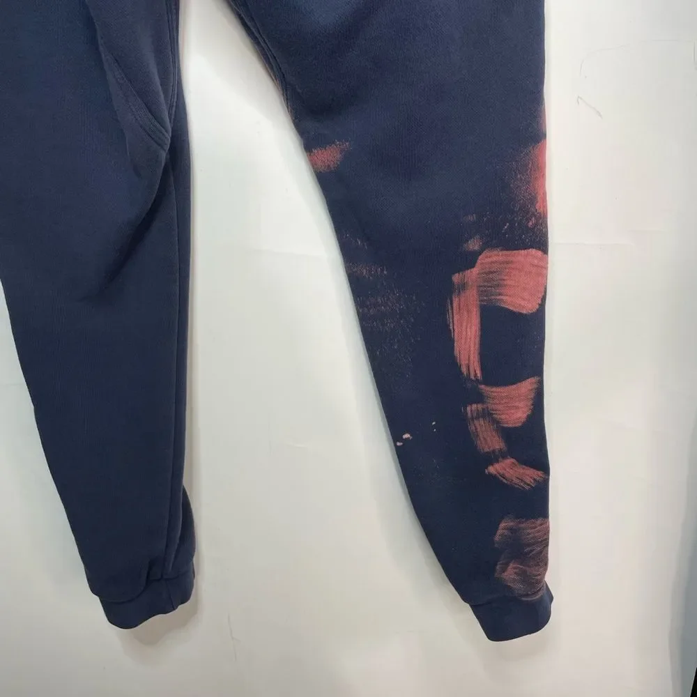 5 for $25🔥Nike Navy Bleach Dyed Sweatpants Small‎